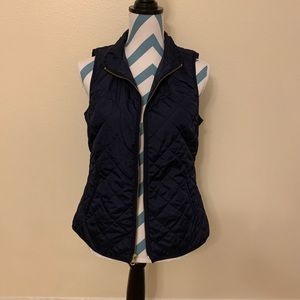 Navy blue vest